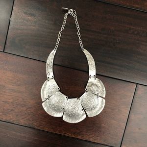 Beautiful silver boho necklace!